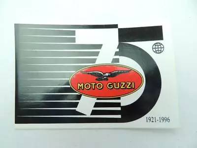 30-788075 NOS Moto Guzzi 75th Anniversary Decal Y2255L • $8.99