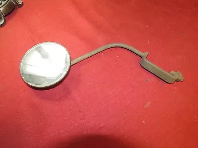 Vintage Rat Rod Car LH Round Side View Mirror Needs Some TLC • $13.45