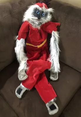 Vintage Mopkins 1989 Furry Full Body Puppet By Wynn Miller Hat Outfit Rare 42” • $48.95