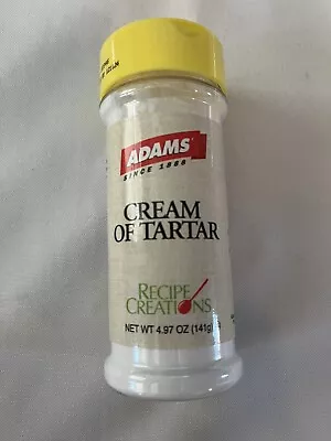 New! Large Bottle Of Adam's Extract Brand Cream Of Tartar - 4.97 Oz. • $3