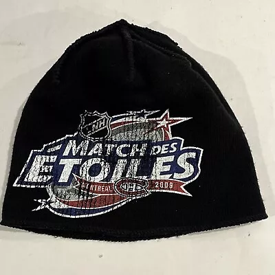 NHL Montreal Canadiens Beanie Winter Hat All Star 2009 Match Des étoiles -french • $55.21