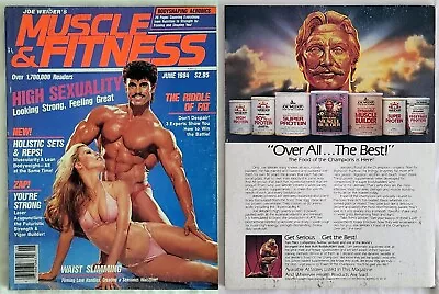 Muscle & Fitness Magazine June 1984 - High Sexuality/the Riddle Of Fat • $8.95