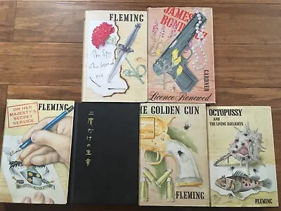 £10000 • Buy Ian Fleming – Set Of Six James Bond Books - Very Rare