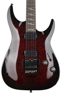 $549 • Buy Schecter Omen Elite-6 FR Electric Guitar - Black Cherry Burst