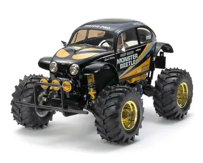 Tamiya Monster Beetle 2015  Black Edition  2WD Monster Truck Kit [TAM47419-60A] • $364.88