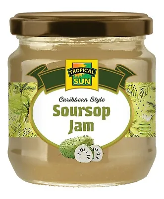 Tropical Sun SOURSOP JAM (guanabana) - 330g  X 2 Jars (MULTIPACK) • £12.99