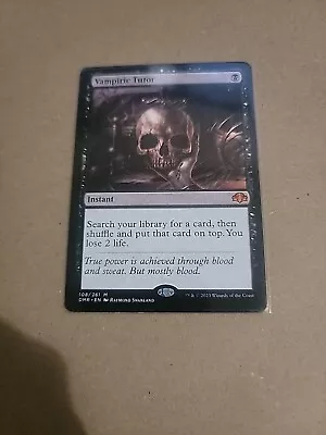 MTG Vampiric Tutor Dominaria Remastered 108/261 Regular Mythic • $17.50