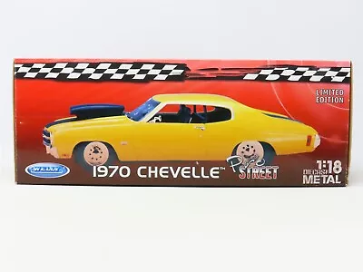 1/18 Scale Welly Limited Edition 2537W 1970 Chevelle Pro Street • $79.95