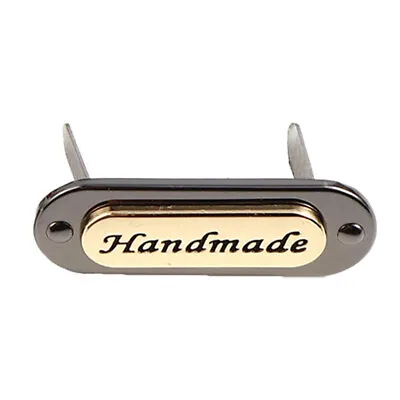 3 Sets Handmade Metal Labels Hand Bags Tags Sewing Hardware Accessories DIY • $2.28