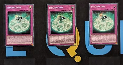 BLMR-EN048 Synchro Zone X3 Secret Rare 1st Edition YuGiOh Cards • £4.50