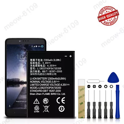 For ZTE N986 MTK6589 Replacement Battery Li3823T43P3h735350 Tools • $10.99