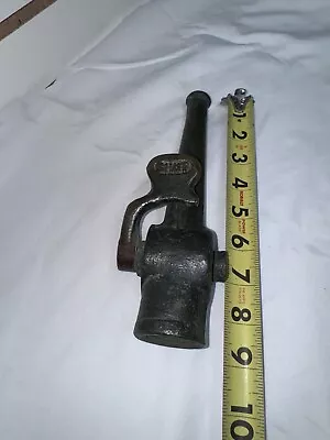 Antique Brass Fire Truck Hose Nozzle 1930's American LaFrance Foamite • $89