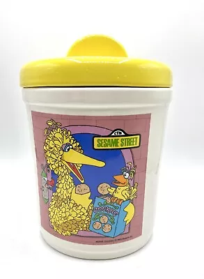 Vintage 1980 Sesame Street Ceramic Big Bird Cookie Jar Muppets Jim Henson • $24.99