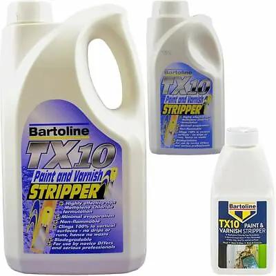 Bartoline Tx10 All Purpose Paint And Varnish Remover Stripper Non Drip • £7.95