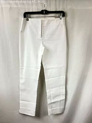 Chico's Ultimate Fit(00) Smooth Stretch Chic Ankle Pant Basic White • $9.99