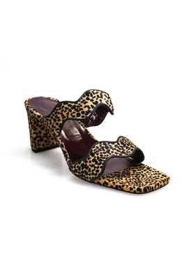 $89.29 • Buy STAUD Womens Frankie Wavy Sandals - Cheetah Size 35.5