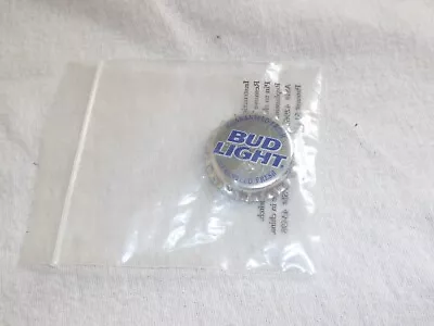 Bud Light Beer Pin- Light Up Flashing LED Bottle Cap Unique + Rare • $13.59