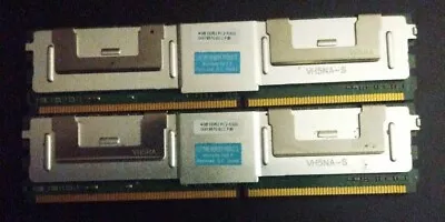 $11 • Buy 8GB 2 X 4GB ECC FULLY BUFFERED PC2-5300 DIMM DDR2 667 MHz FB Server Memory RAM