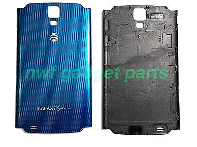 New Samsung Galaxy S4 Active I9295 I537 Back Cover Battery Door (BLUE) AT&T • $9.95