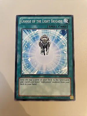 SDLI-EN027 Charge Of The Light Brigade Common 1st Edition NM YuGiOh Card • £5.25