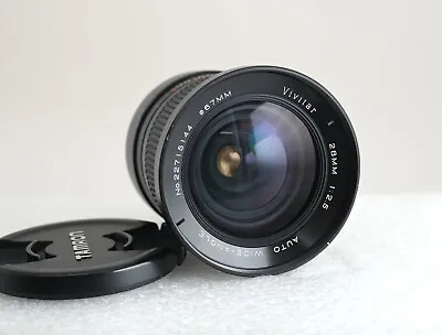 Vivitar 28mm F2.5 Wide Angle W/Konica AR Mount Lens F/Film SLR Or Mirrorless • $39