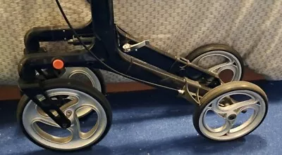 Zimmer Frame From Mobility Plus With Large Wheels Black  • £100