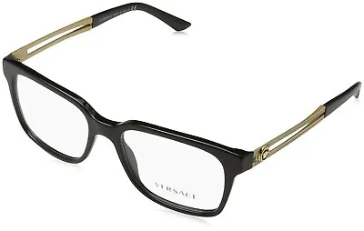 Versace Men's Black Eyeglasses  0VE3218 GB1 53mm • $97.99