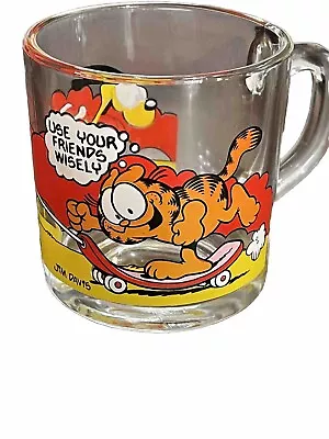 Garfield And Odie Vintage McDonalds Coffee Cup Mug 1978 Jim Davis • $24.99