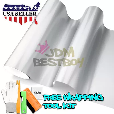 Gloss Glossy Vinyl Car Laptop Wrap Sticker Decal Air Release Bubble Free Film • $8.88