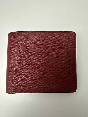 Burberry Red Wallet • $200