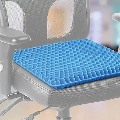 Gel Chair Seat Cushion For Lower Back Pain Pressure Relief Wheelchair Car Office • $24