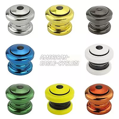 Bicycle Threadless Headset 1-1/8 X34x30mm Cruiser BMX ALL COLORS! • $13.53