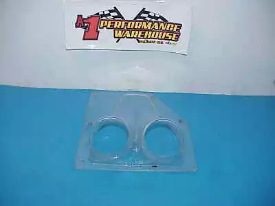 1 BSR / HP NACA Clear Lexan Ducts With Two 3  O.D. From A NASCAR Race Car  HT2 • $15