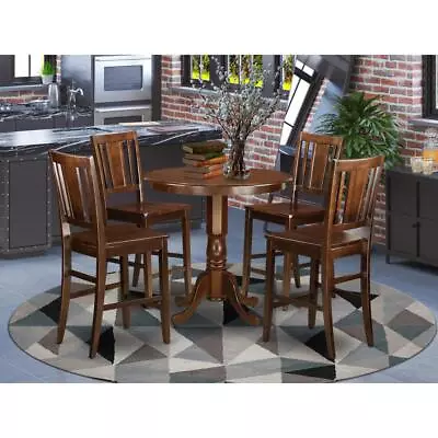 5  Pc  Counter  Height  Pub  Set  -  High  Table  And  4  Dinette  Chairs. • $474.01