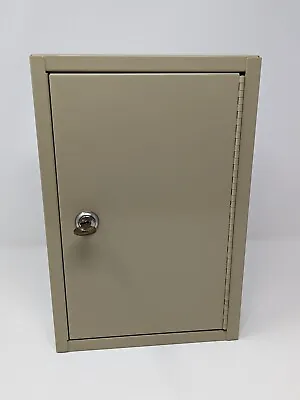 Lockbox Cabinet 30 Key Locking Safe Wall Mount Major Metalfab Co. USA Vintage • $25