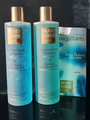   Mary Cohrs Duo  Cleansers Purifying Cleansing  Gel Purifying Refreshing Lotion • £12