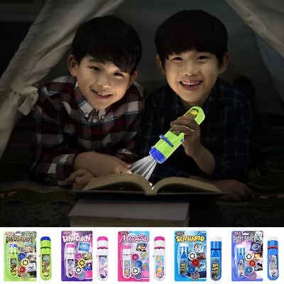 Projection Flashlight Children Projector Light Cartoon Night Photo Lights Gifts' • $12.09