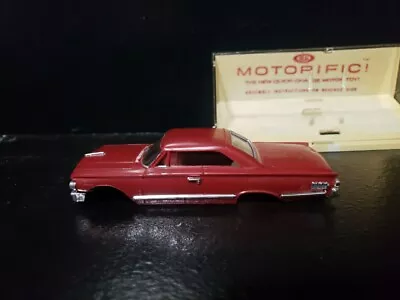 1960's Ideal's Motorific Mercury Marauder Battery Operated Slot Car Body W/case  • $20