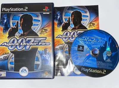 £4.99 • Buy 007 Agent Under Fire Sony PlayStation 2 PS2 Game + Manual  Free UK Post 