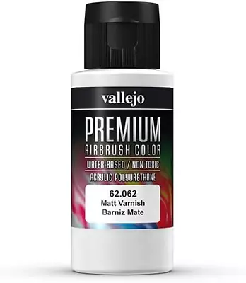 Vallejo Premium Color 60 Ml Paint - Matt VarnishGray • £8.46