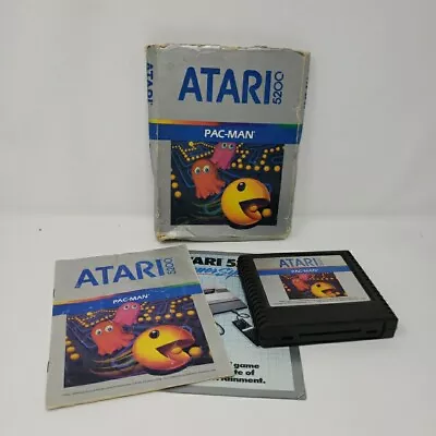 Pac-Man Video Game For Atari 5200 With Box And Manual • $9.99