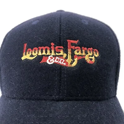 Loomis Fargo & Co Embroidered Logo Mens Wool/felt Adjustable Snapback Cap Hat • $10