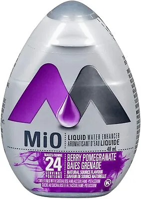 5 PACK MiO Berry Pomegranate Liquid Water Enhancer 48ml Canada FRESH & DELICIOUS • £18.19