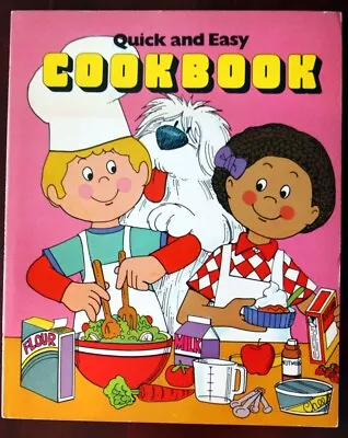 Quick And Easy Cookbook 1981 Vintage Children's Cooking Robyn Supraner TROLL • $5.99