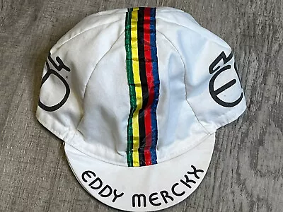 Vintage Eddy Merckx Cap Bike BMX Cycling Hat Made In Italy • $14