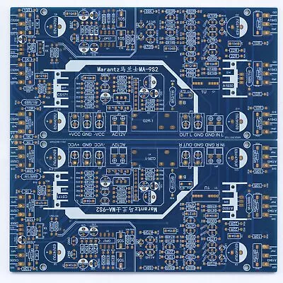 2CH MA-9S2 Home Audio Power Amplifier Board PCB Reference MARANTZ Circuit • $11.99