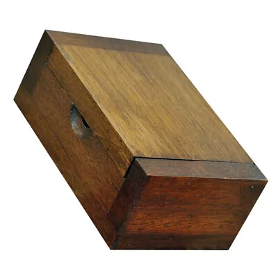  Vintage Wooden Jewelry Box Trinket Box Desktop Jewelry Container Sundries Case • $10.02