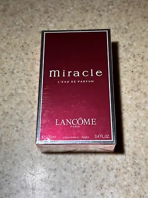 Miracle Perfume By Lancome 3.4 Oz. L'eau De Parfum Spray For Women. New In Box • $39.99