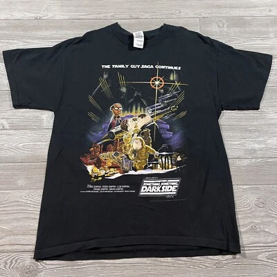 $19.96 • Buy Family Guy Star Wars T-Shirt Mens L Empire Strikes Back Peter Griffin N80