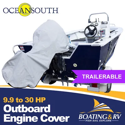 $59.69 • Buy OceanSouth Outboard Motor Cover 9.9 - 30HP | Marine Quality Outboard Motor Cover